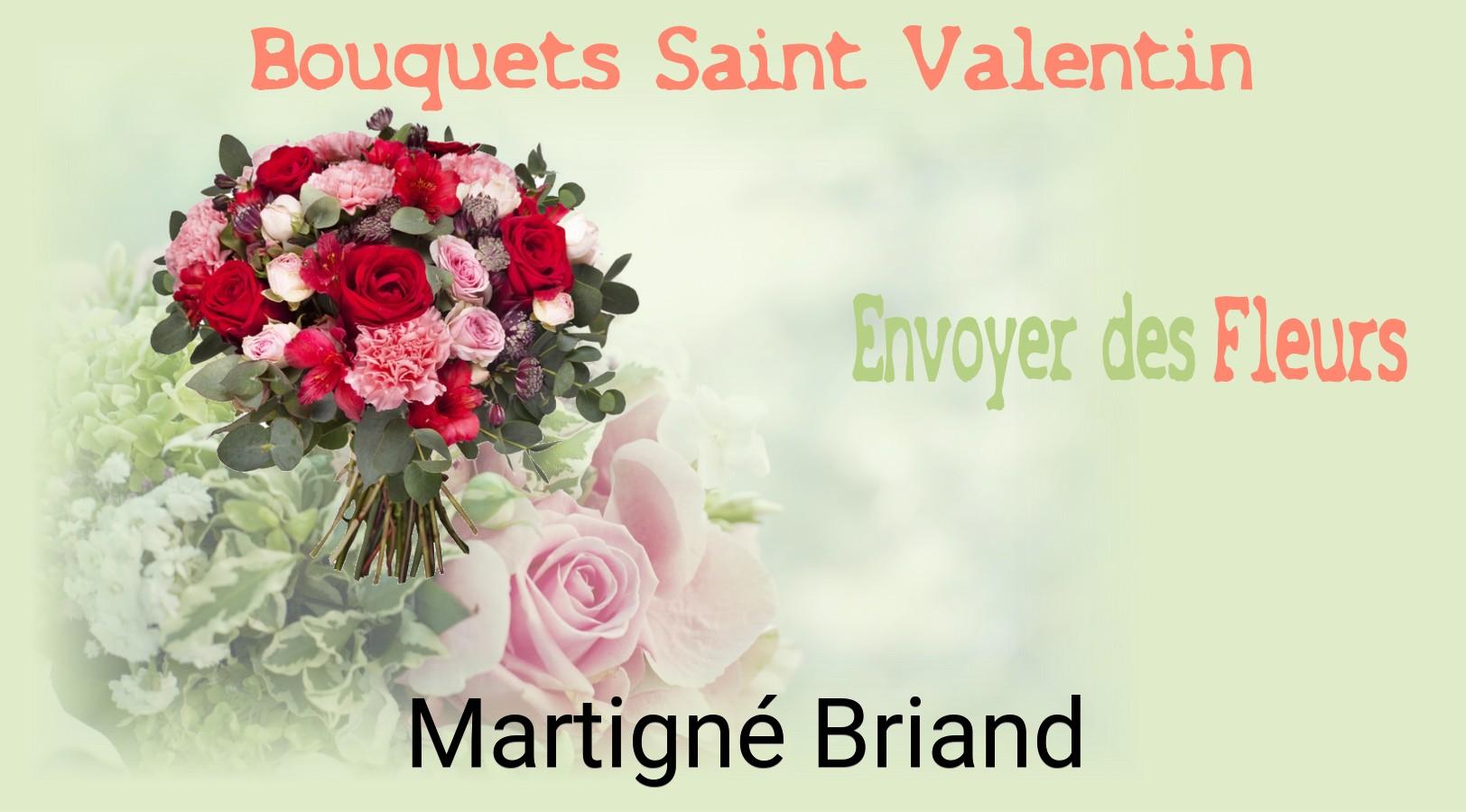 Roses de Saint-Valentin livrées à Martigné-Briand
